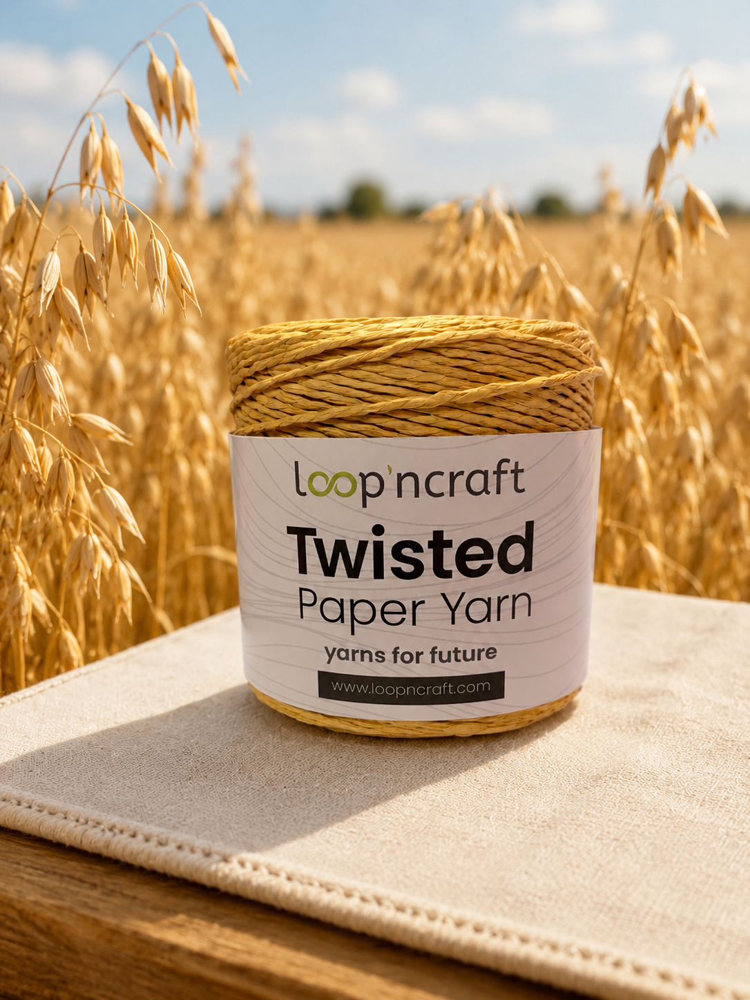 Twisted Paper Yarn