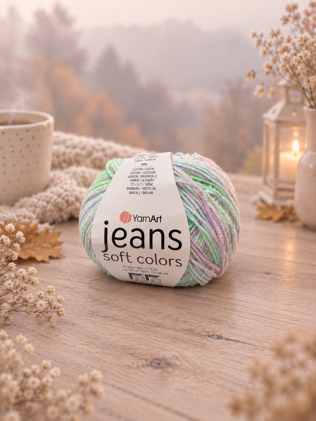Jeans soft colors