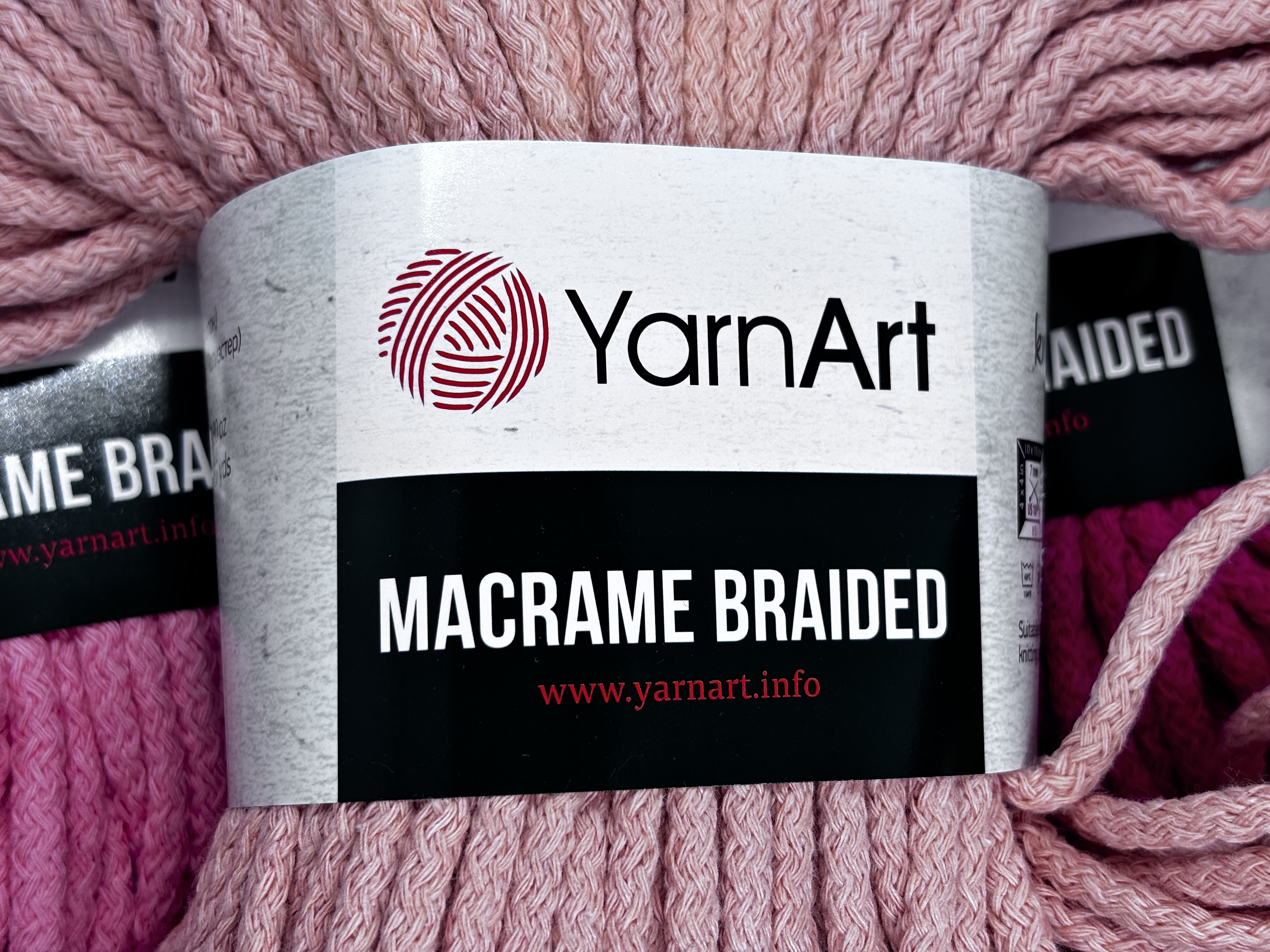 Macrame braided