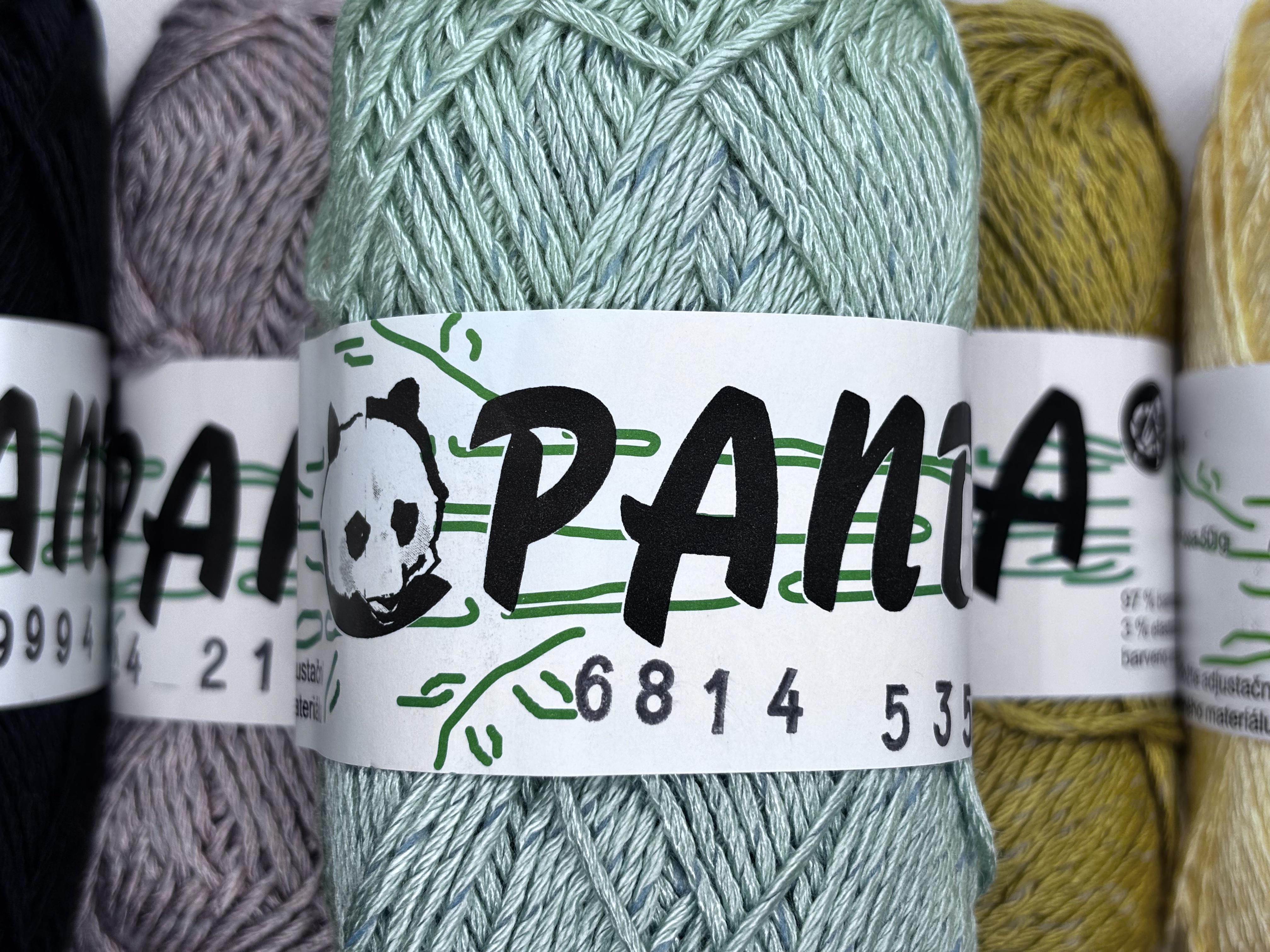 Panda bambus