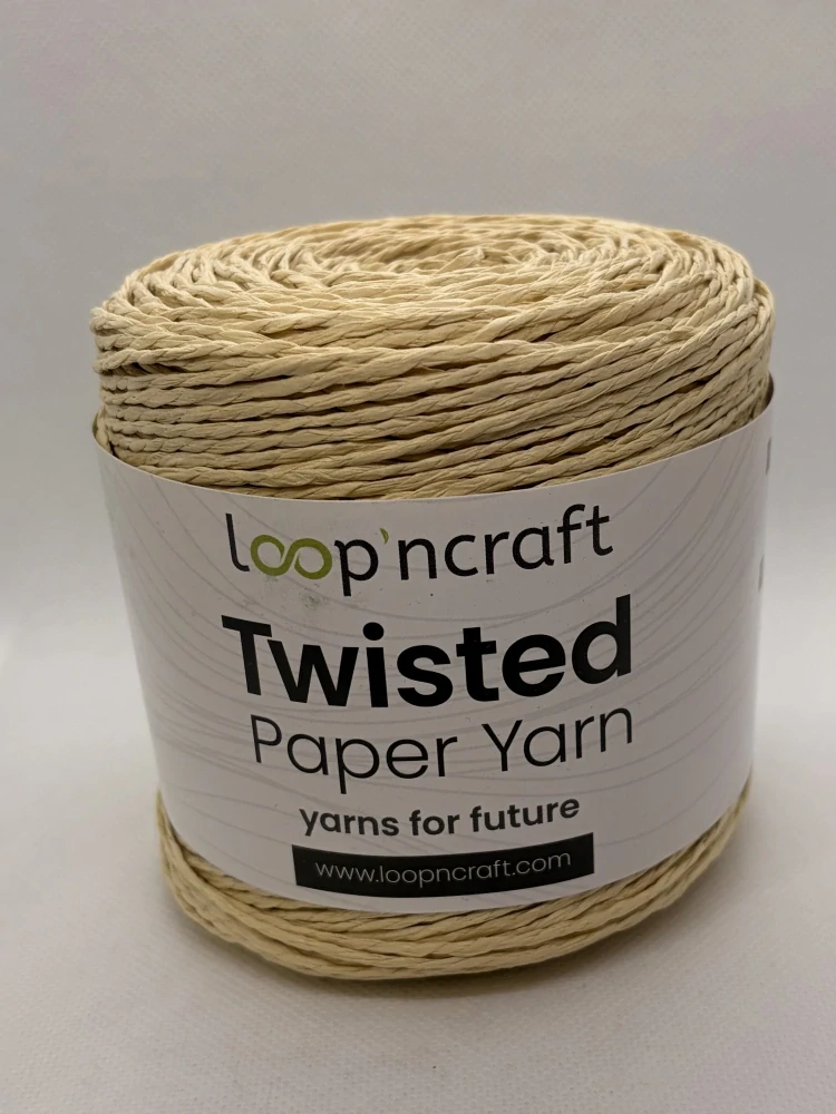 Twisted Paper Yarn 15-20 velbloudí