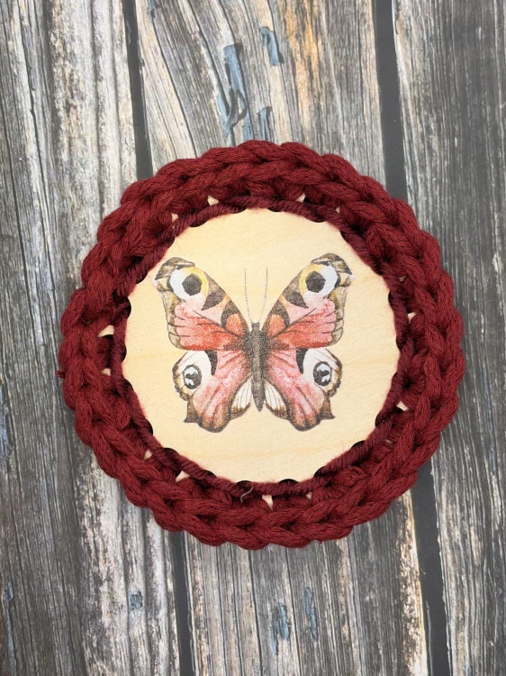 Podtácek malý babočka
