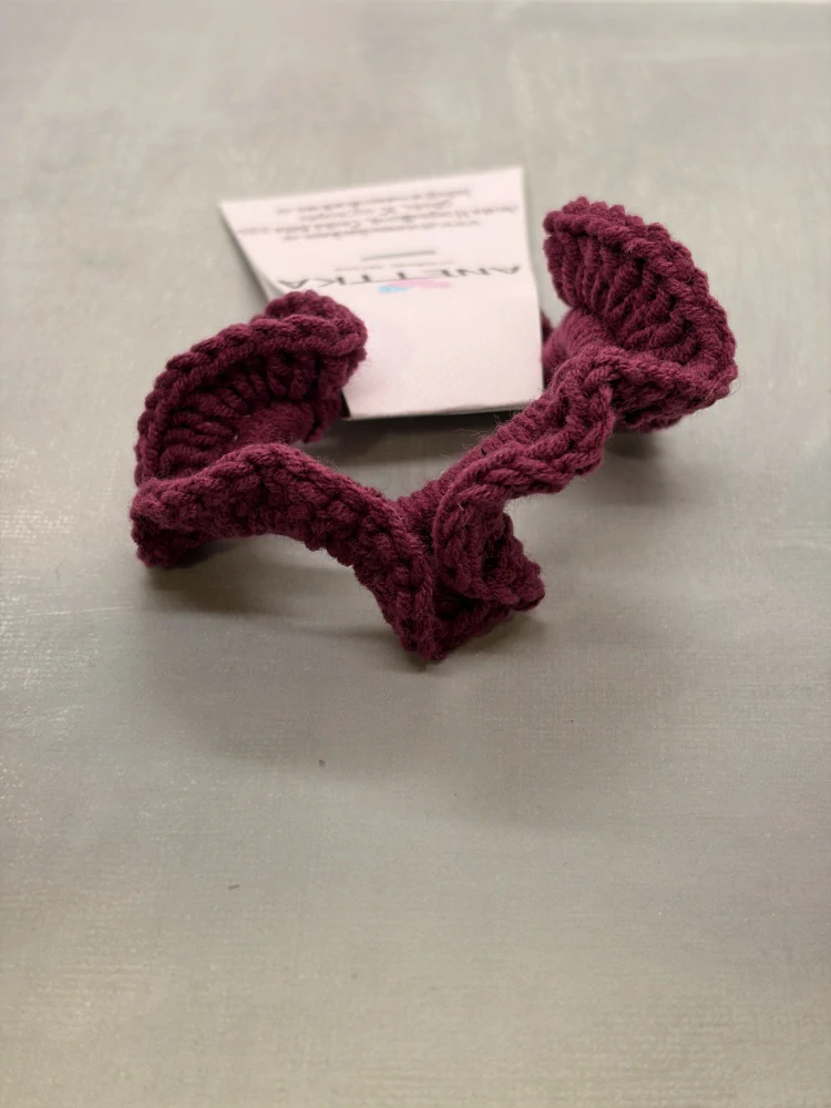 Scrunchie malá švestková