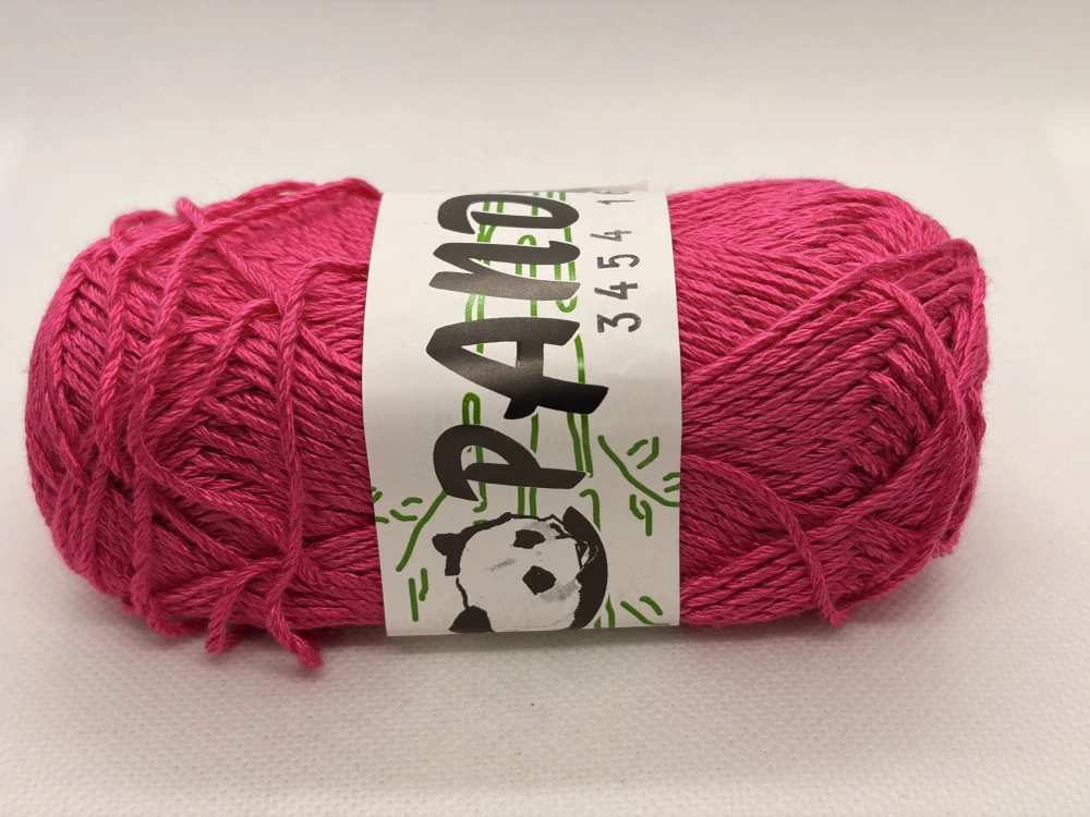 Panda bambus 3454 fuksie