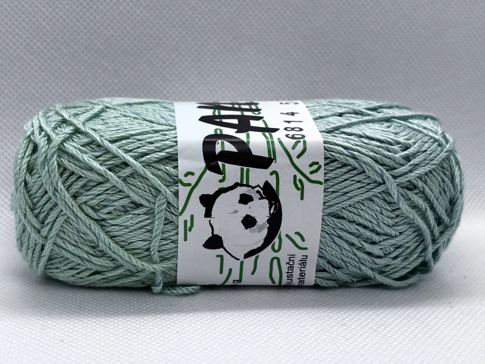 Panda bambus 6814 světle zelená