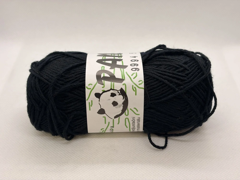 Panda bambus 9994 černá