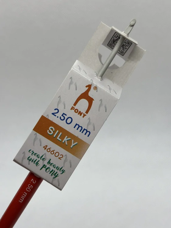 háček Pony silky 2,5 mm