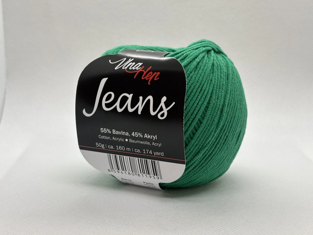 Jeans 8142 smaragdová