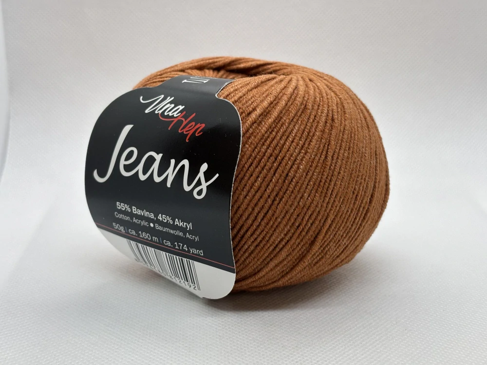 Jeans 8211 hnědá