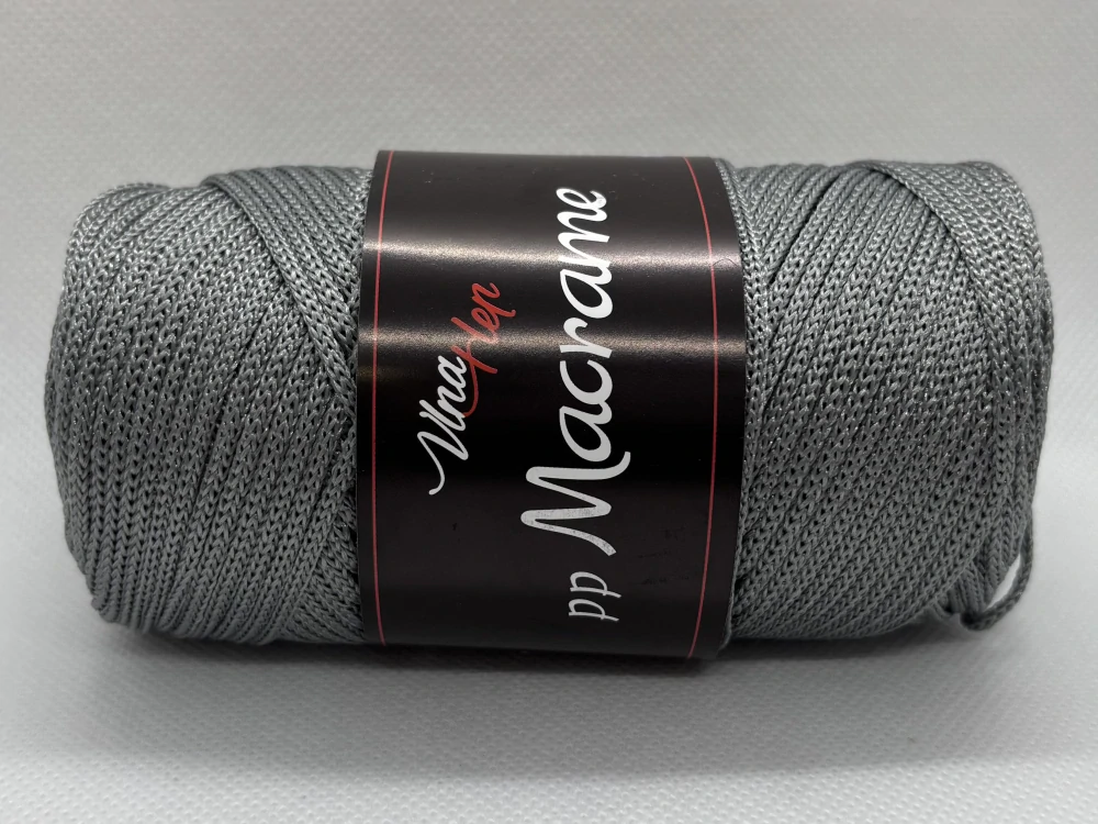 PP macrame 4235 tmavě šedá