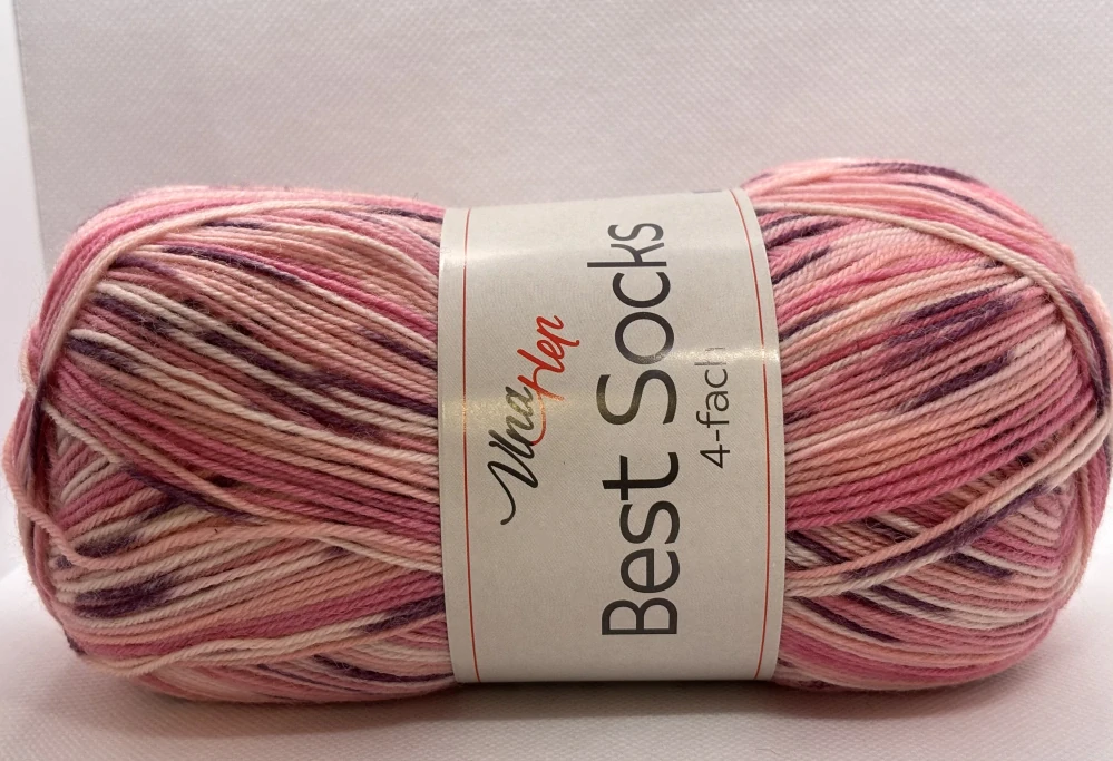 Best socks 4-fach 7303 růžová