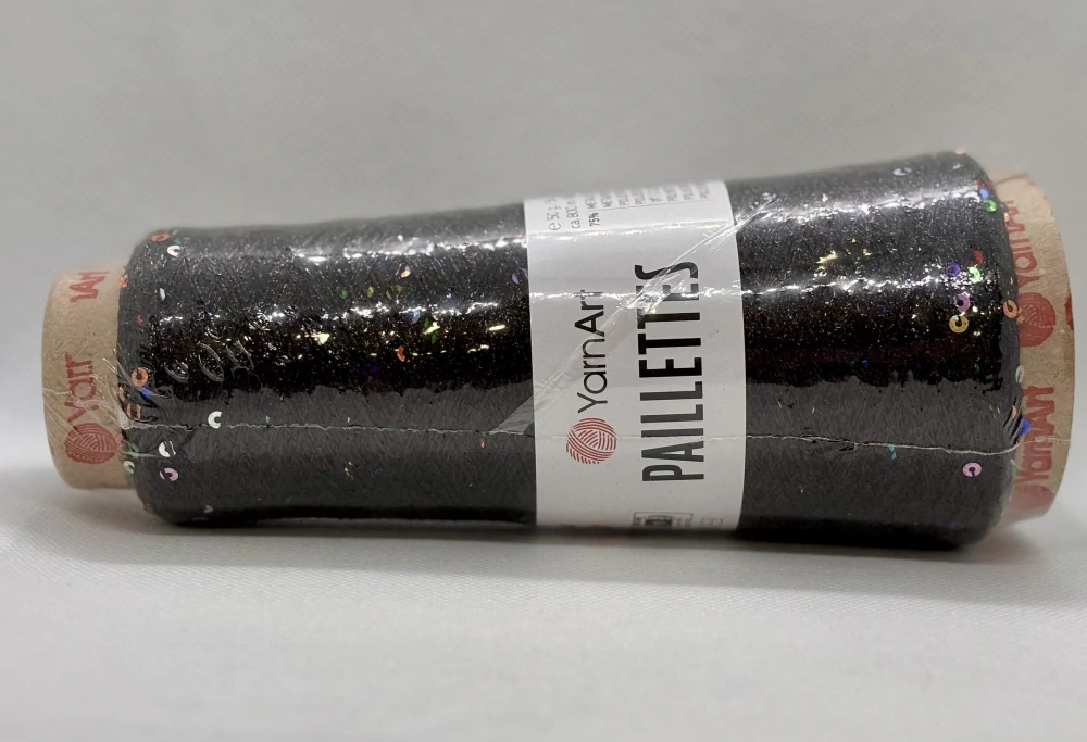 Paillettes 8010 černá