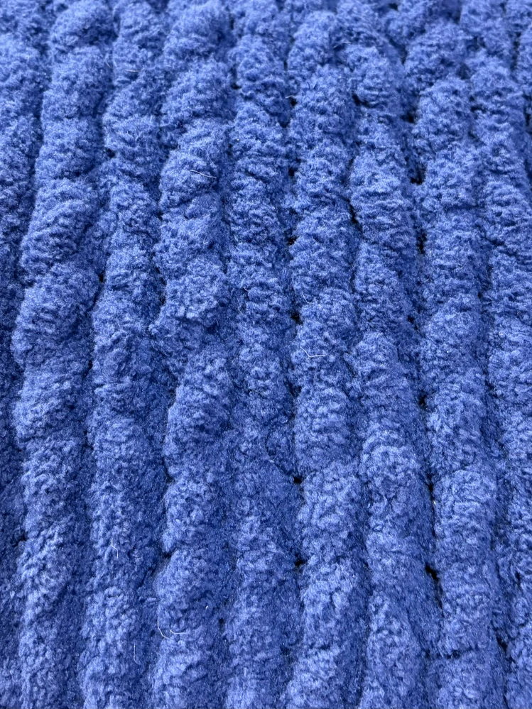 Polštář 50x30 cm půlnočně modrý
