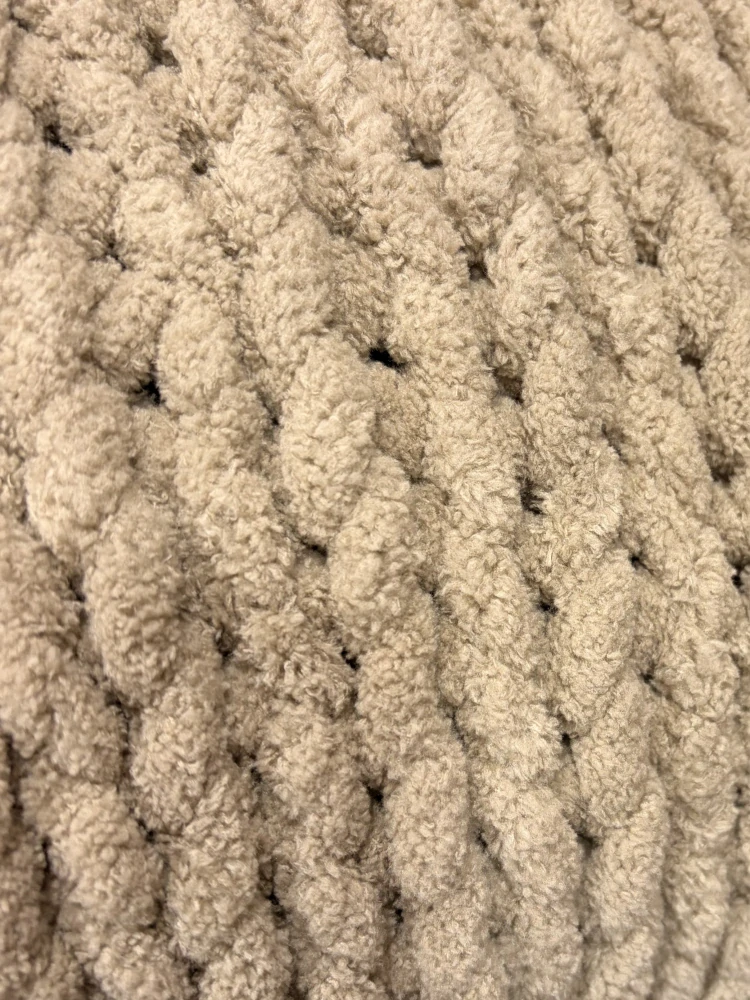 Polštář 50x30 cm světle hnědý