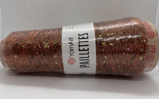 Paillettes 8005 světle hnědá