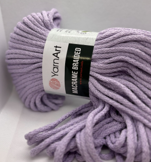 macrame braided 765 šeříková