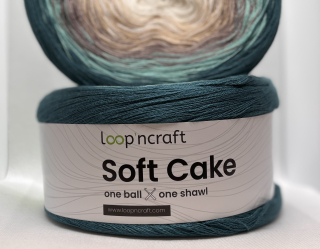 Soft cake SC25-16 tyrkysová