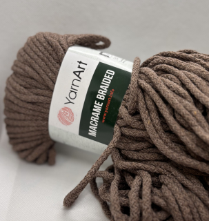 macrame braided 791 hnědá