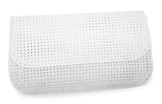 Kanava 18x9x4,5 cm bílá