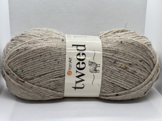 Tweed 227 světle hnědá