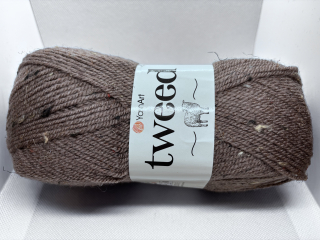 Tweed 229 hnědá