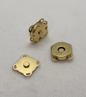 Magnetické zapínání 14 mm zlaté