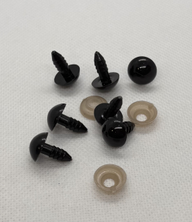 Oči s pojistkou 12 mm