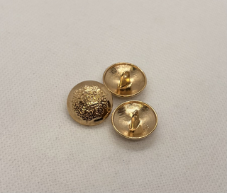 Knoflík zlatý 17 mm