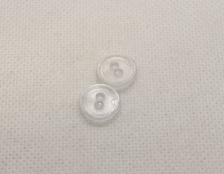 Knoflík 11 mm čirý