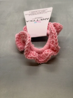 Scrunchie malá světle růžová