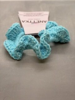 Scrunchie malá tyrkysová