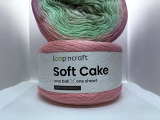 Soft cake SC25-14 růžovozelená
