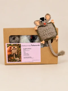 DIY krabička - vakoveverka - pouze materiál
