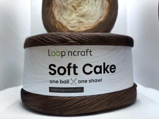 Soft cake SC25-02 hnědá