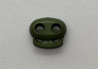 Brzdička dvoušňůrová 10 khaki