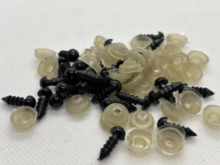 Oči s pojistkou 6 mm
