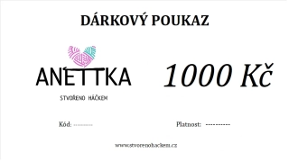 Poukaz 1000 Kč