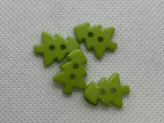 Knoflík stromeček 17x15 mm