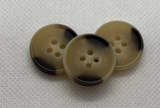 Knoflík tmavý pláž 21 mm