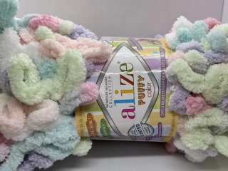 Puffy color 6526 barevná pastelová