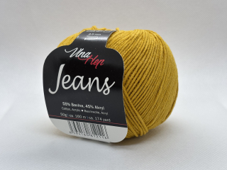 Jeans 8190 hořčicová