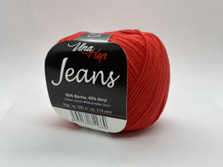 Jeans 8008 červená