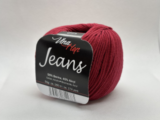 Jeans 8020 vínová