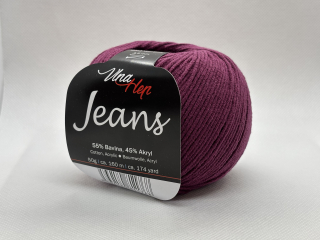 Jeans 8049 purpurová