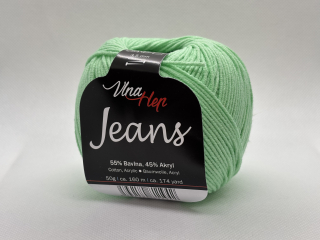 Jeans 8140 pastelově zelená