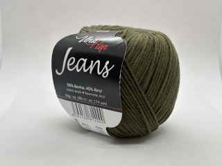 Jeans 8164 myslivecká zelená