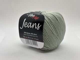 Jeans 8237 šedozelená