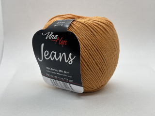 Jeans 8209 oříškově hnědá
