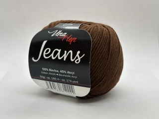 Jeans 8220 tmavě hnědá
