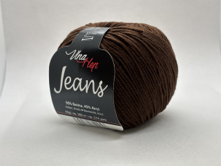 Jeans 8229 čokoládově hnědá